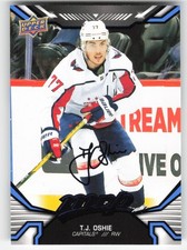 T.J. Oshie, 2022-23 Upper Deck MVP, #151, Washington Capitals,