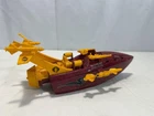 1990 VINTAGE HASBRO G.I JOE COBRA PIRANHA BOAT 100% COMPLETE VEHICLE
