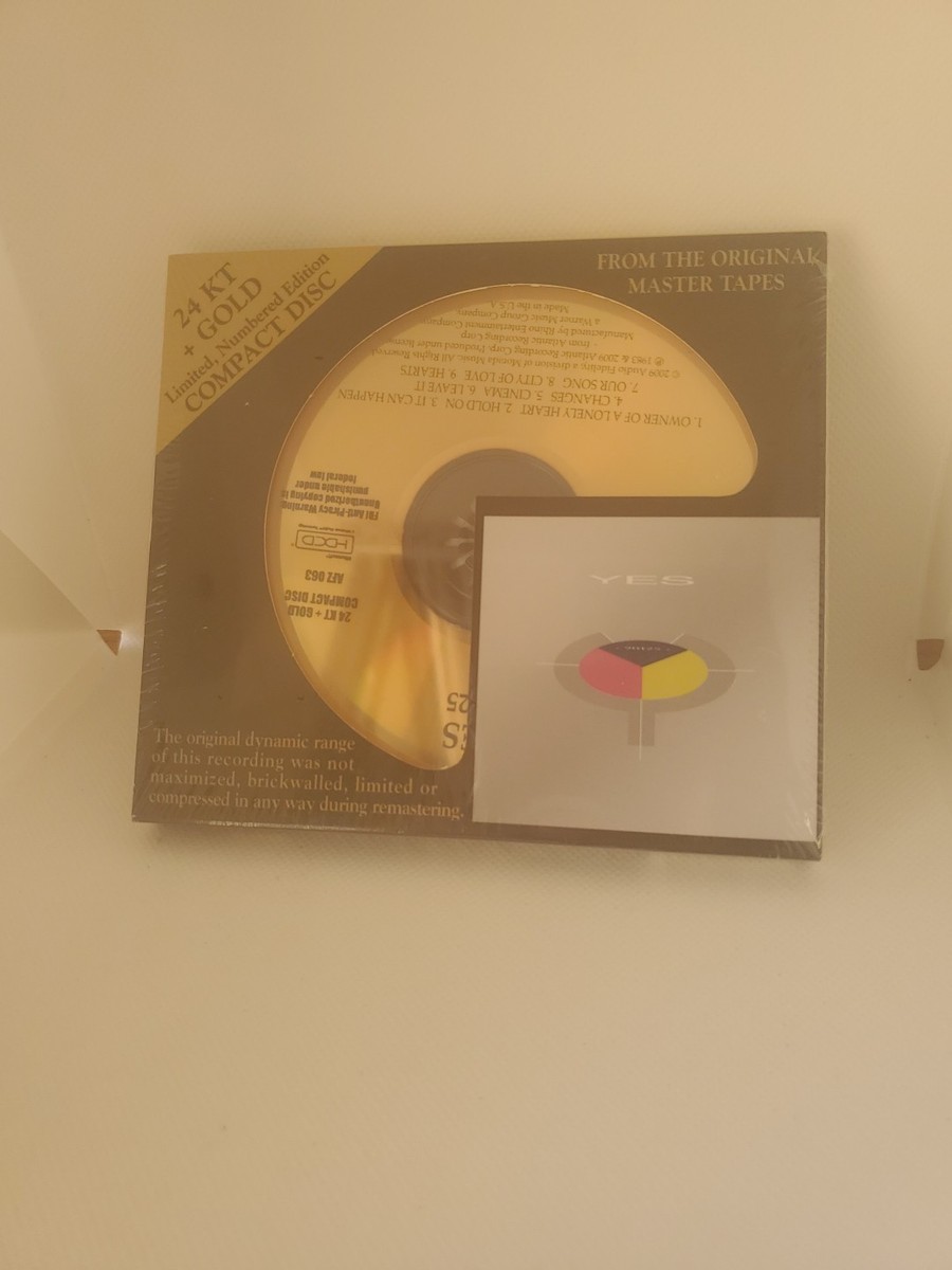 Yes – 90125 Audio Fidelity 24K GOLD CD Sealed New 780014206321| eBay