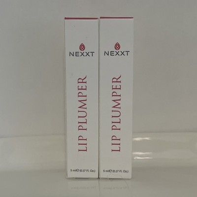 2X Nexxt Lip Plumper Hydrating Lip Balm w Hyaluronic Acid Jojoba Oil Vit E .17oz