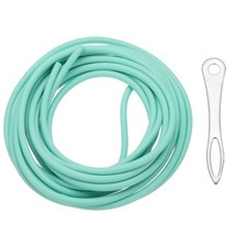 Latex Rubber Tubing, 1/8" 3mm ID 1/4" 6mm OD, Pink Blue 3060