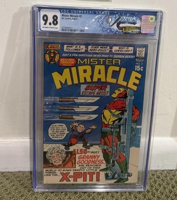 Mister Miracle #2 CGC 9.8 1st Appearance Granny Goodness ONLY 13 on the census 