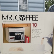 Mr. Coffee UTC 403 10-Cup Under Cabinet Coffe...