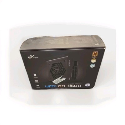 FSP VITA GM 850W, Computer Power Supply,ATX 3.1 & PCIe 5.1 12V-(2X6) VITA-850GM