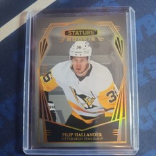2022-23 UD Stature - Rookies Filip Hallander #121 Design Variant /65...