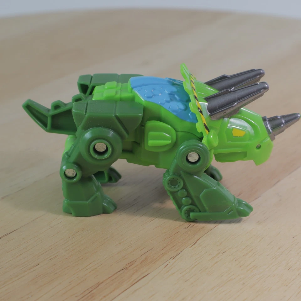 Playskool Heroes Transformers Rescue Bots Boulder the Dino Bot Mini Triceratops - Image 4 of 4