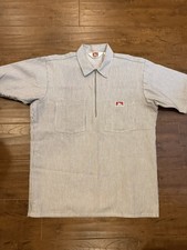 Ben Davis Gorilla Cut Pinstripes Men's Collard Shirt Size M