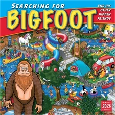 2026 Searching for Bigfoot and His Other Hidden Friends Wall Calendar (Calendar)