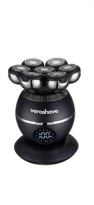 Veroshave 7-Blade Bald Head Shaver for Men - Cordless Hair Shaver for Men Bal