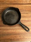 Vintage Griswold No. 3 Cast Iron Skillet 709B Large Block Logo
