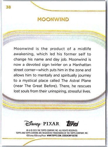 2025 Topps Chrome Disney Refractor & Yellow Diamond Inserts - You Pick - Picture 9 of 41