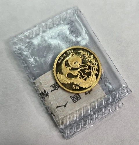 Photo of a 1994 Chinese Gold Panda 1/20 oz from an eBay listing that sold on Jul 8, 2026