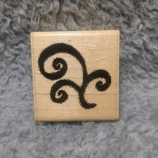 JRL Designs Holly Christmas Rubber Stamp S221