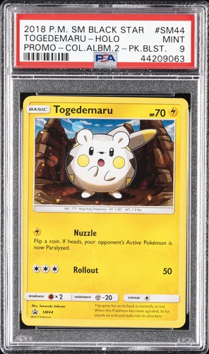 Togedemaru graded PSA 9 for sale on eBay