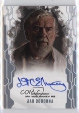 2017 Topps Star Wars Masterwork Vertical General Dodonna Ian McElhinney Auto l1c