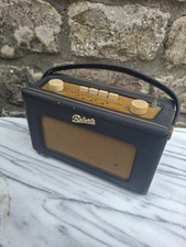 VINTAGE Roberts Revival R250 Portable Radio FM/MW/LW Black/Gold