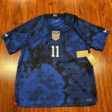 2022 Men’s Nike United States Brenden Aaronson Away Soccer Jersey XXL 2XL USMNT