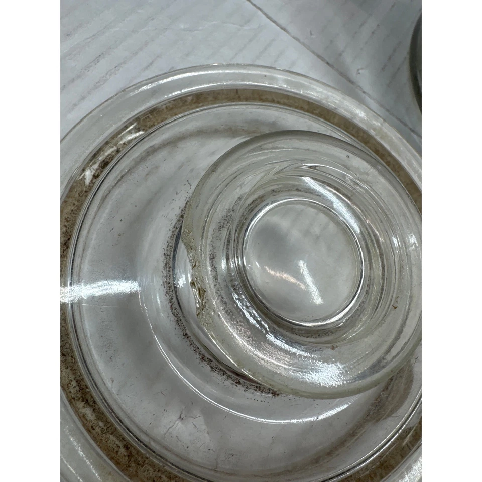 Cafetera de vidrio Pyrex Flameware estufa percoladora 7756 6 tazas completa dañada Foto 2 de 4