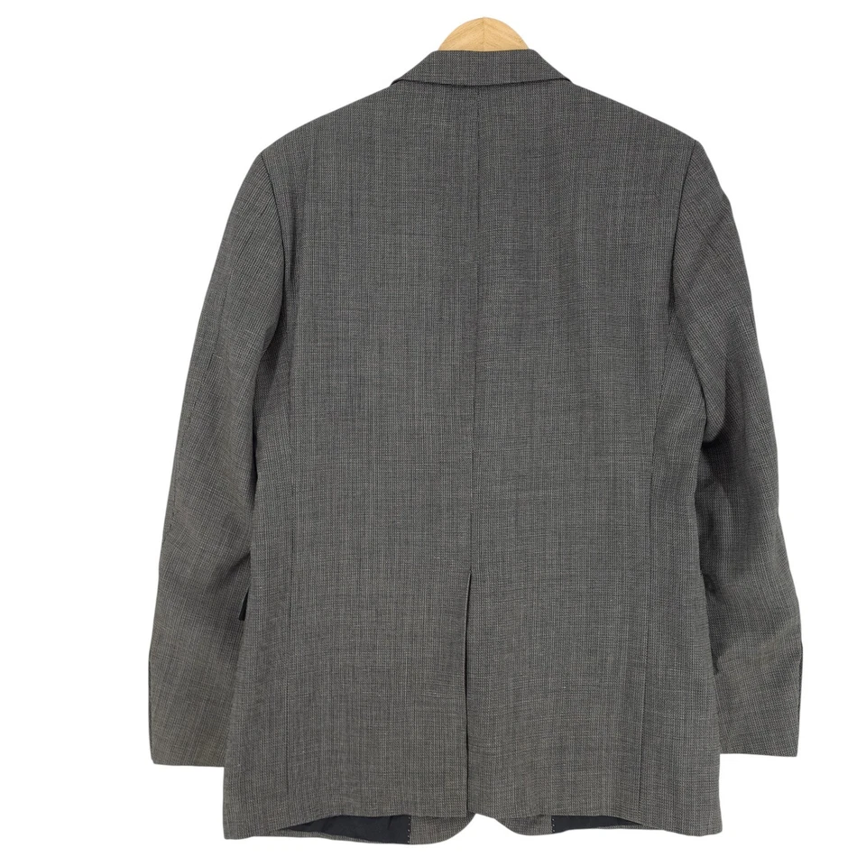 Куртка Strellson Blazer куртка натуральная шерсть холщовая серая Ql3 размер ЕС 48 Великобритания/США 38 - Изображение 3 из 4