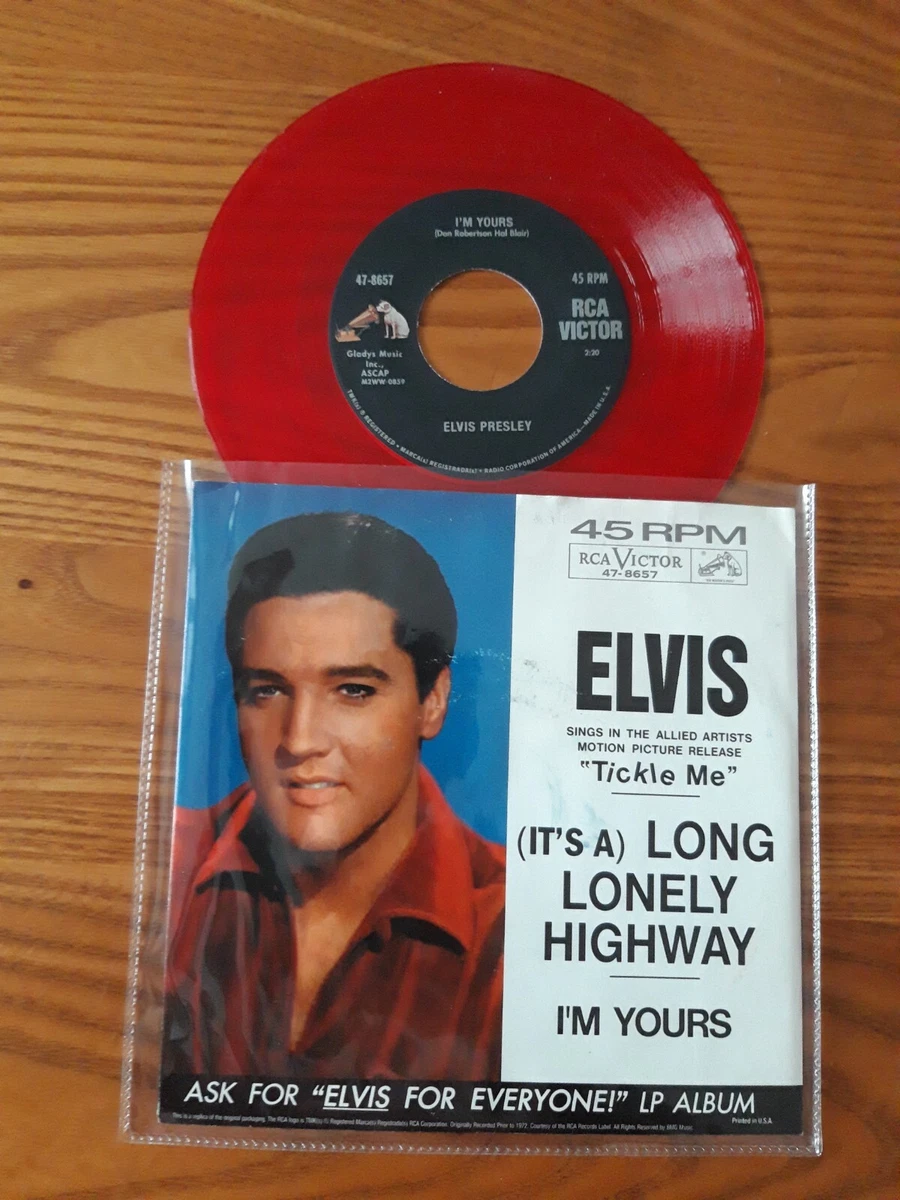ELVIS PRESLEY 45 Values MAVIN