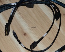 Internal Mini SAS 36pin SFF-8087 Male to 4x SATA 7pin Female Fan-out Cable 80CM