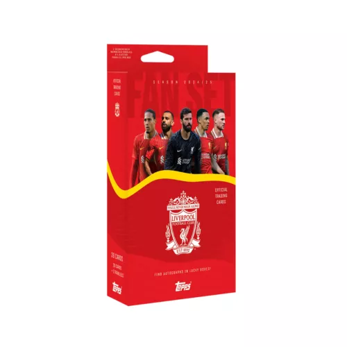 2024-25 Topps Liverpool FAN SET Team Box Soccer Star Card Factory Sealed！