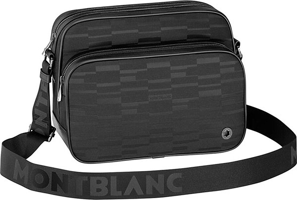 MONTBLANC 4812 WESTSIDE BLACK MYSTERY CANVAS & LEATHER MONTBLANC 4812 WESTSIDE BLACK MYSTERY CANVAS & LEATHER