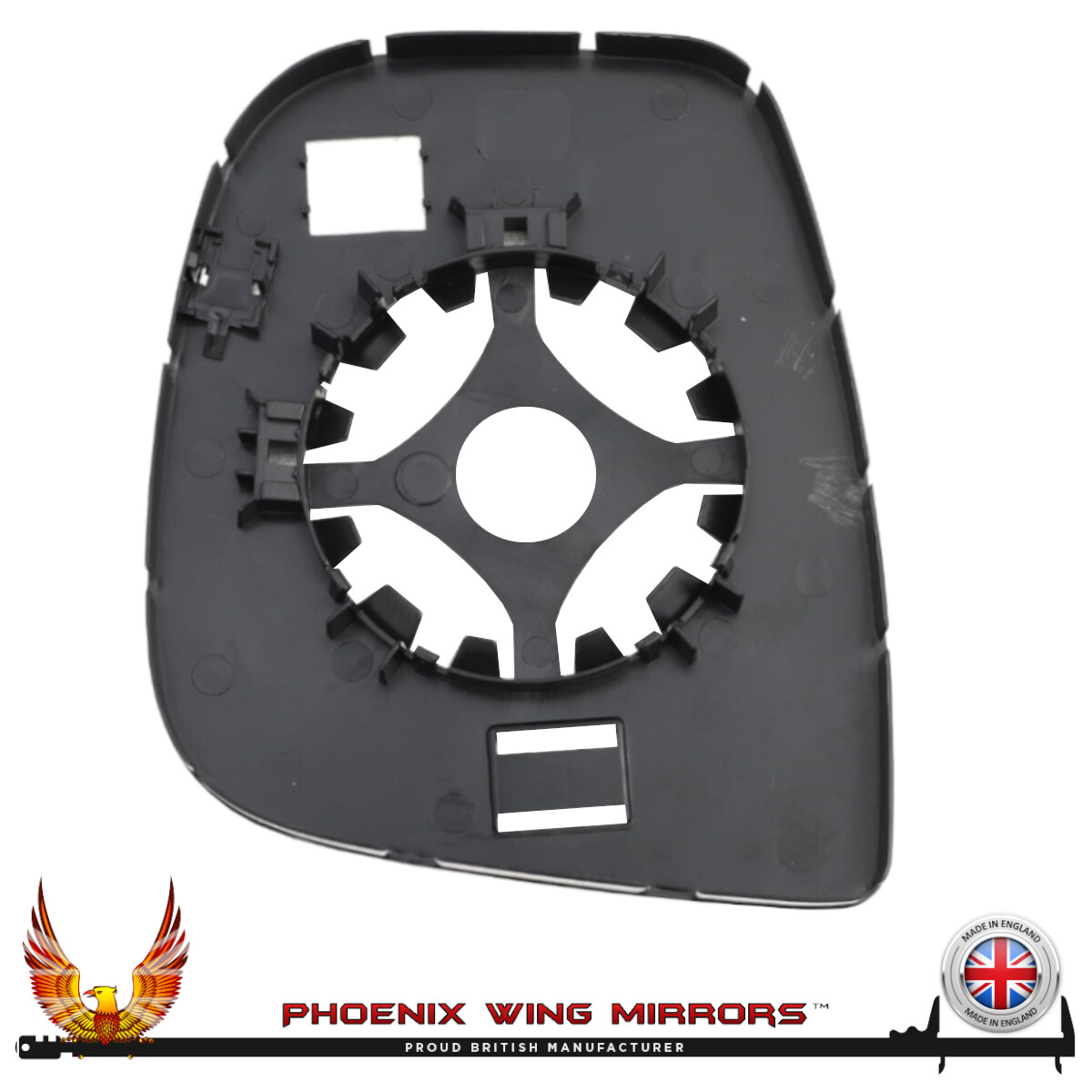 Right Hand Side For Toyota Proace Verso 2016-2025 Convex Mirror Glass + Plate