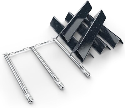 7636 Flavorizer Bars 69797 Burner for Weber Spirit E310 E320 E330 S310 S320 S330