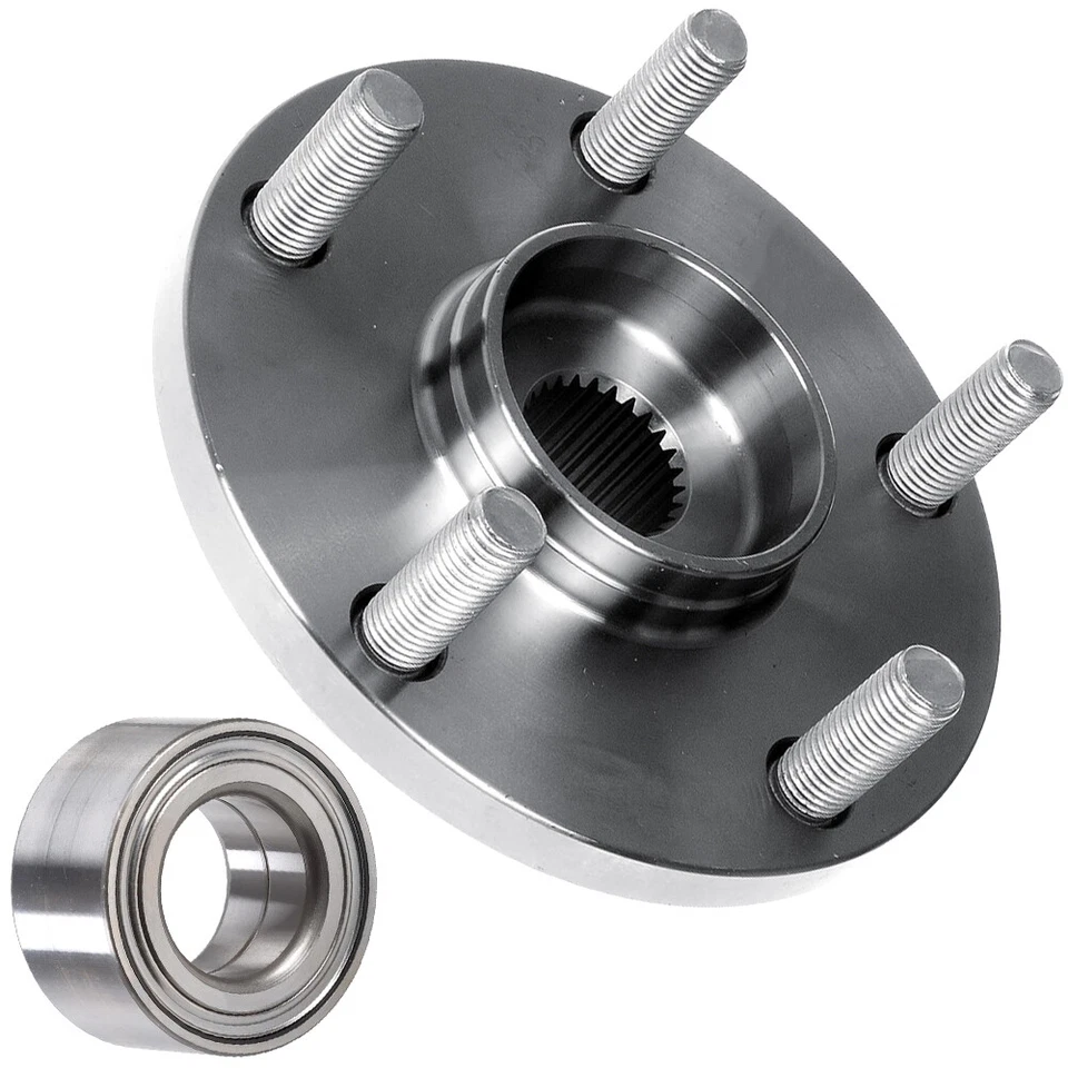 Front Wheel Hub Bearing Assembly Fits 2001 2002 2003 2004 2005 Toyota RAV 4 CA - Imagem 3 de 4