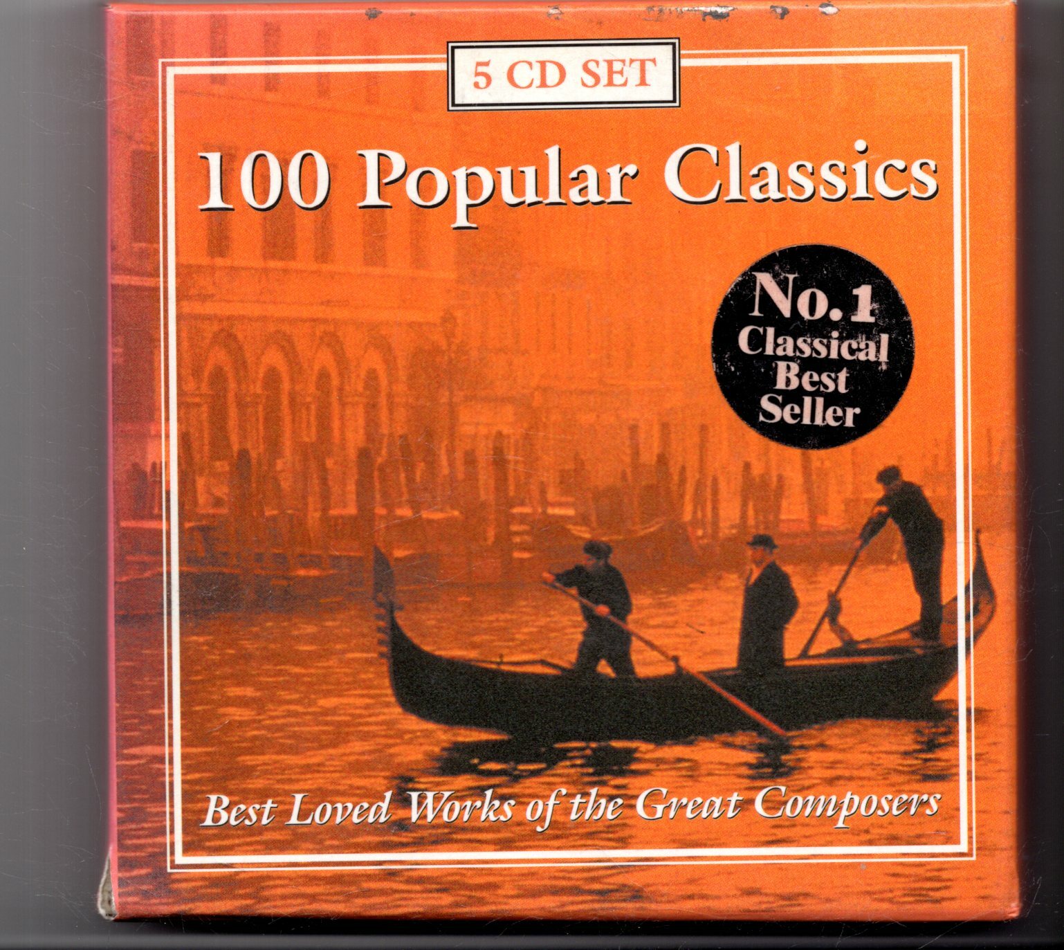 (JW67) 100 Popular Classics, 5 CDs - 2000 Boxset CDs