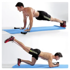 11PCS Élastique Bandes de Résistance Set Bandes d'exercice pour Fitness Pilates Yoga Gyms