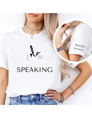 Kamala Harris 2024 Comma La For The People, 47 I am Speaking, Cat Ladies T Shirt