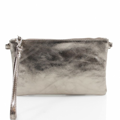 Women Metallic Leather Glossy Clutch Bag Ladies Purse Pouch Handbag VP8890 - 第 9/16 張圖片