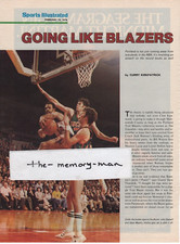 Portland Trail Blazers Bill Walton 1978 Picture Article 4 Pg Clipping Seagram's
