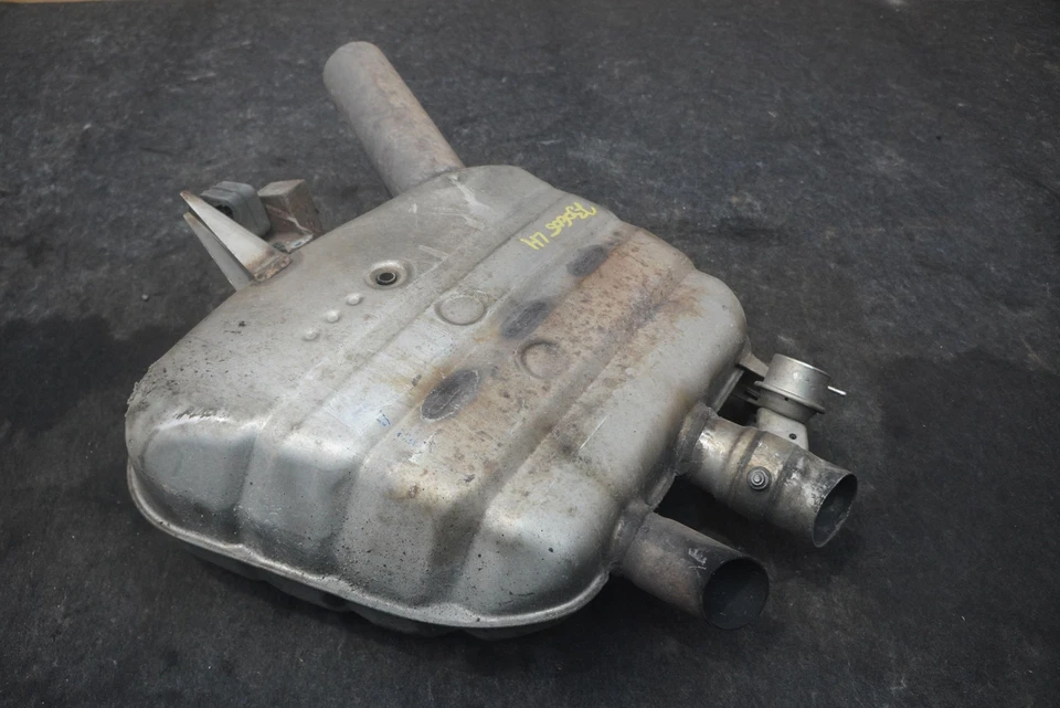 Silenciador silenciador escape trasero izquierdo tubo trasero 18307646979 bmw 760li f02 2010-15 Foto 3 de 4