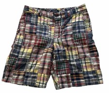 Polo Ralph Lauren Madras Plaid Classic Fit Shorts Boys 20 Preppy Trendy
