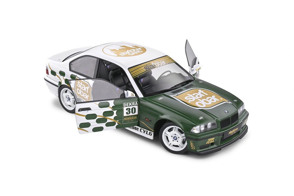 BMW M3 E36 COUPE de 1990 1/18 solido - voiture miniature BMW M3 E36 COUPE de 1990 1/18 solido - voiture miniature