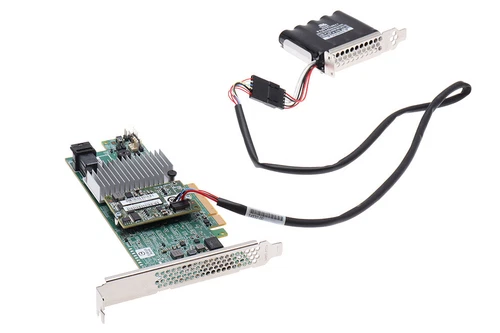 LSI 9361-4i 4-Port 12G SAS RAID Controller + Cache Modul & BBU / Full Profile