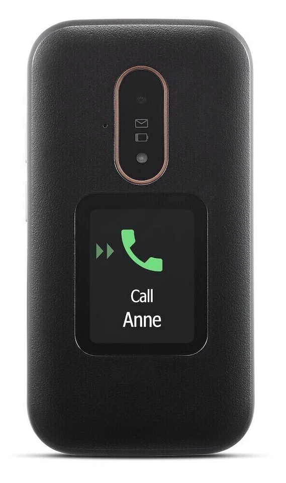 Doro 6880 Senior 4G Unlocked Flip Mobile with External Display