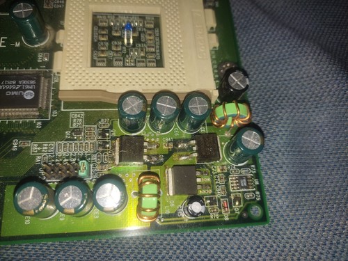 *faulty* Epox EP-51MVP3E-M ATX Super Socket 7 Motherboard AGP PCI ISA Retro - Photo 7/9