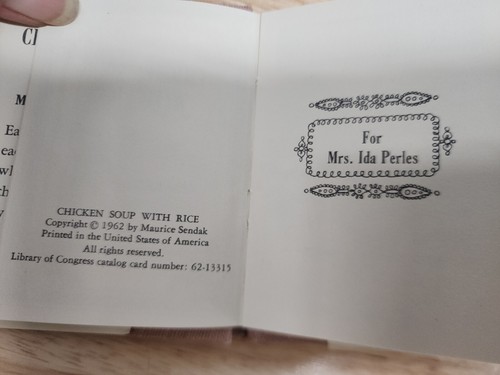 The Nutshell Library by Maurice Sendak Harper & Row 1962 VTG Set of 2 Miniatures - Picture 12 of 14