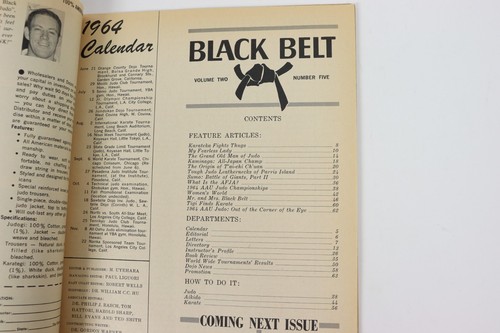 Black Belt Magazine Sept-Oct 1964 September October Judo Parris Island Sumo - Picture 4 of 12