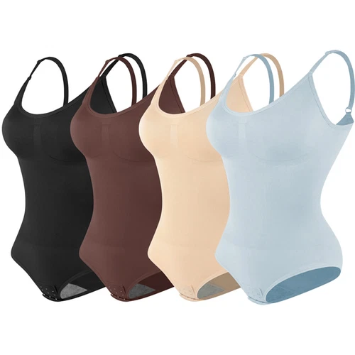 Bauchkontrolle Bodysuit Slip Sculpting Shaper Tank Top Bodys Snatched Waist - Bild 12 von 66