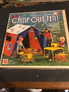 barbie camp out tent