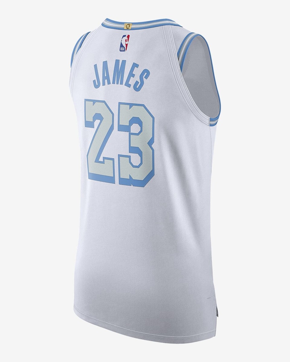 Nike Lebron James Los Angeles Lakers City Edition Authentic