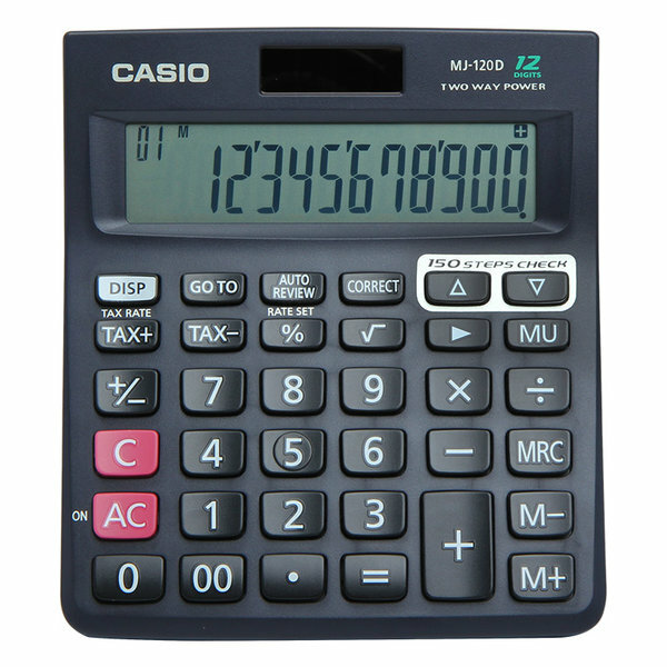 casio mj 120t calculator price