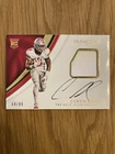 Curtis Samuel /99 RPA 2017 Panini Immaculate Col. REDSKINS PANTHERS Auto Rookie