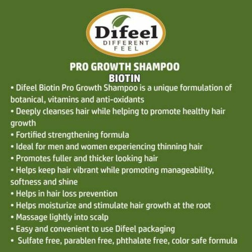 Difeel Biotin 3-teiliges Reinigungs- und Behandlungsset für Haarwuchs - Bild 3 von 11
