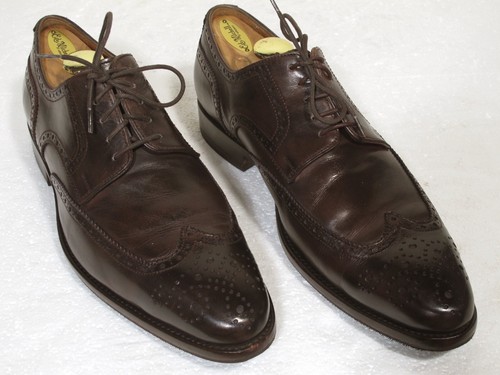 Prime Schuhe Handmade in Germany braun Wingtip Brogue Goodyear 9,5 UK 10,5 11 US - Bild 10 von 10